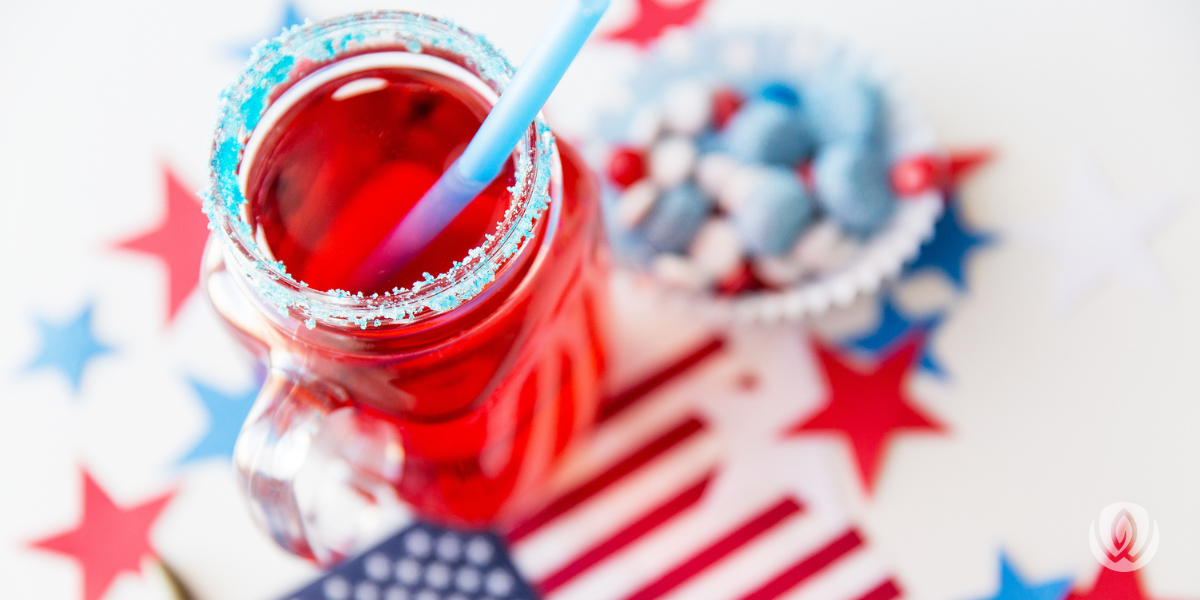 Red, White, and Blue Cocktail recipes