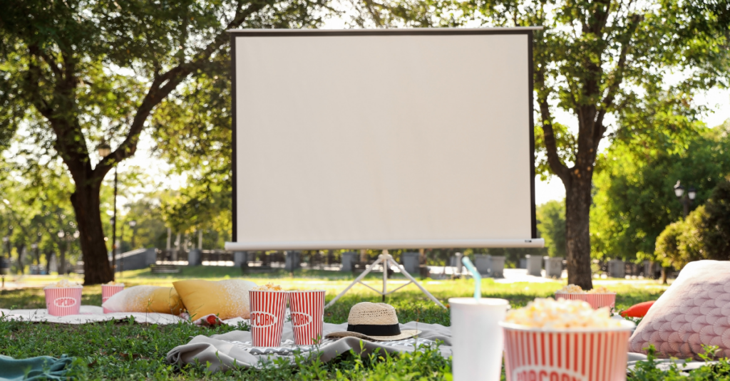 outdoor projector