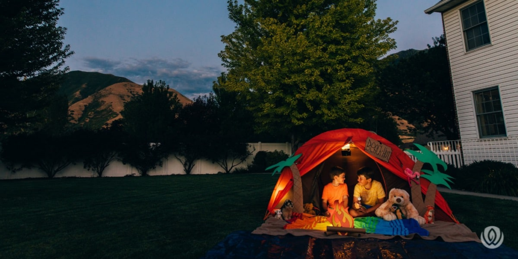 backyard camping