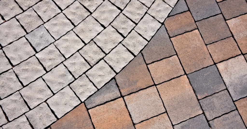 modular paver pattern