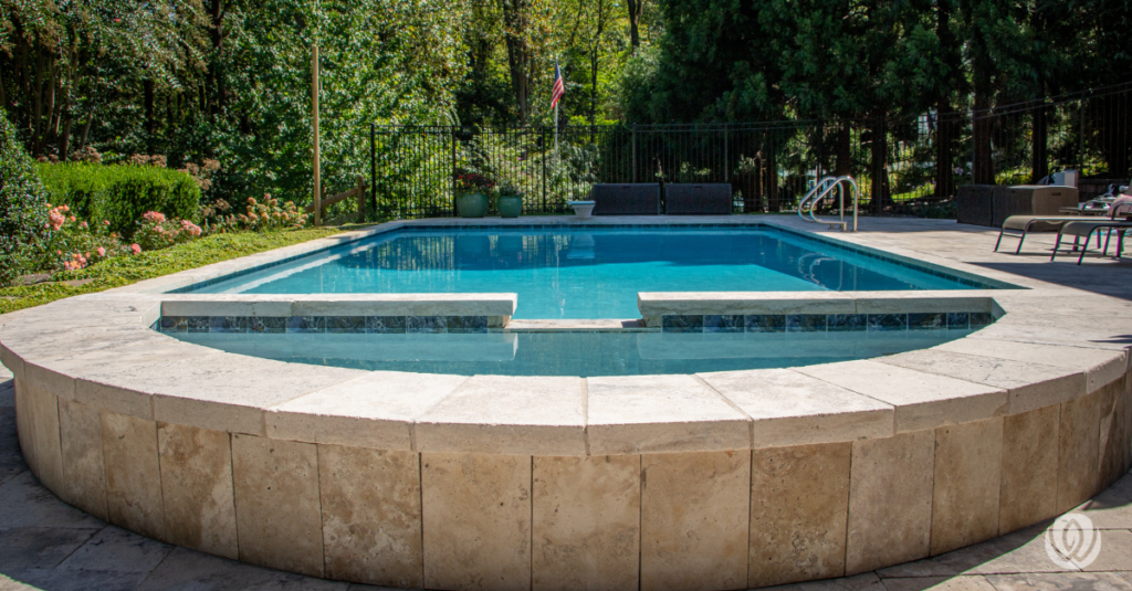 pool tile and coping