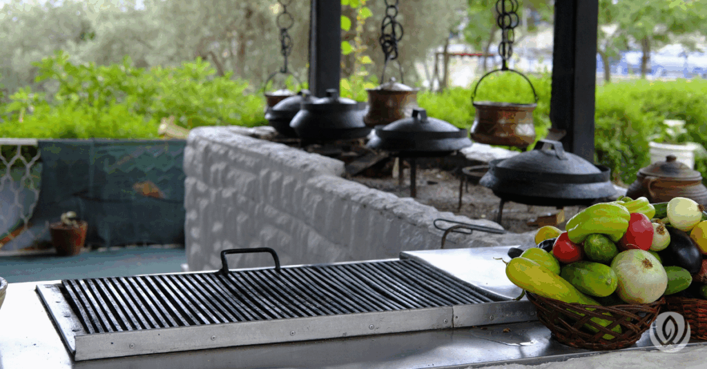 outdoor grill area personalization