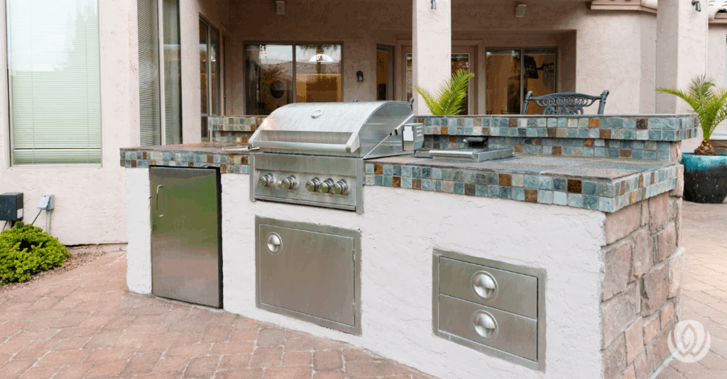 modular outdoor kitchen